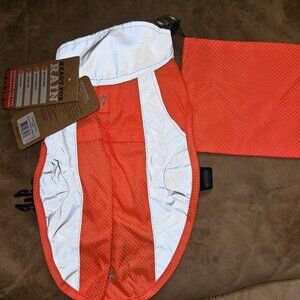 Orange Raincoat for Fur Kiddo